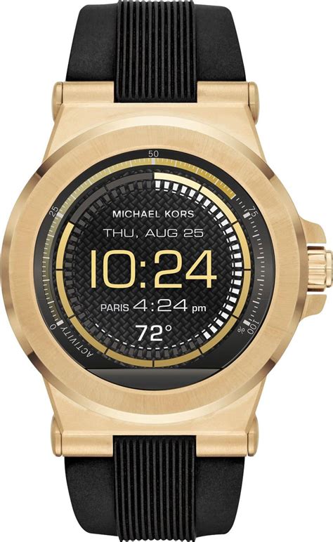 michael kors smartwatch dylan|oversized dylan gold tone watch.